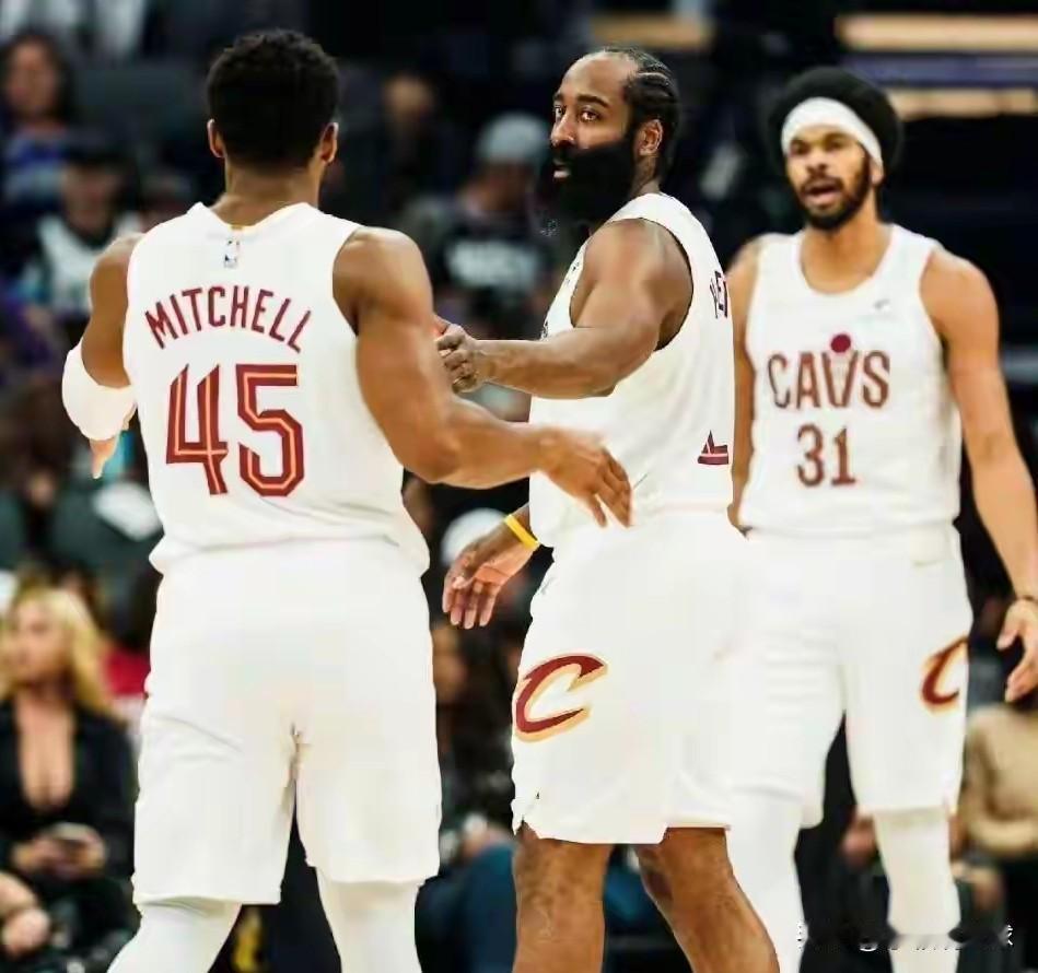 创队史纪录！哈登22+10+7，骑士击败掘金4连胜后，谈3件事:一、哈登创