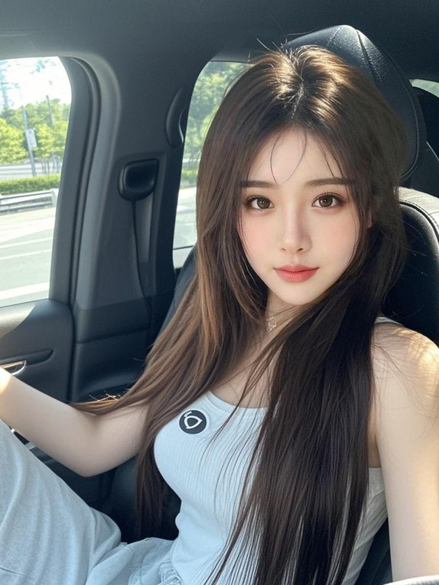 车内自拍 原来ai写真可以这么美 人生总得有一套ai写真吧 谁拍谁好看...