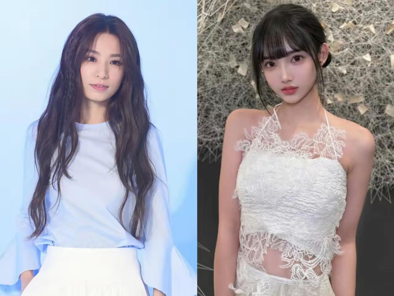 林俊杰身边的两个名字，最近被翻出来比了又比。左边田馥甄，42岁，160cm