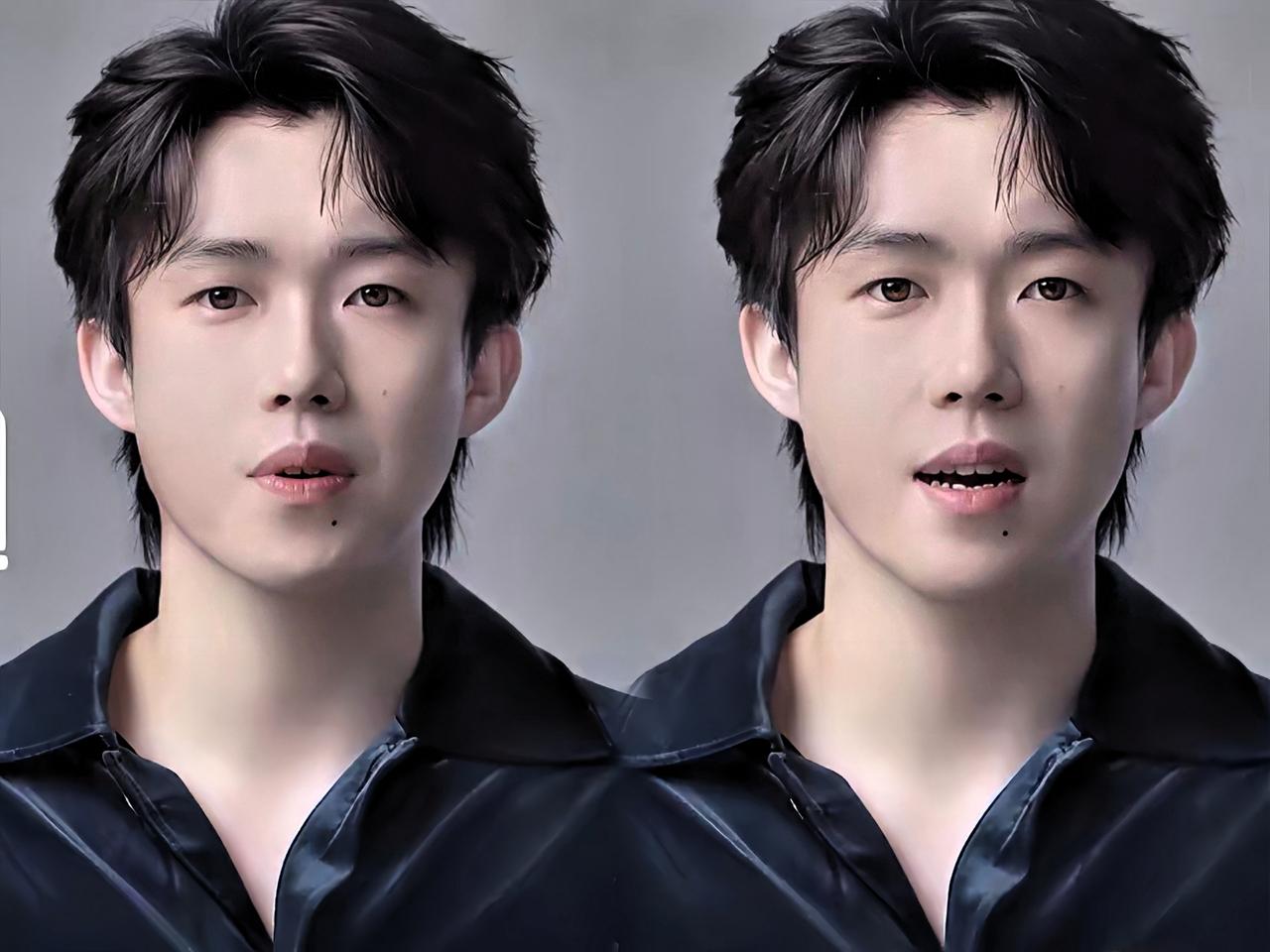 家人们谁懂啊！楚钦这次舒肤佳的广告造型真的封神了！深色丝绒衬衫搭配慵懒微卷