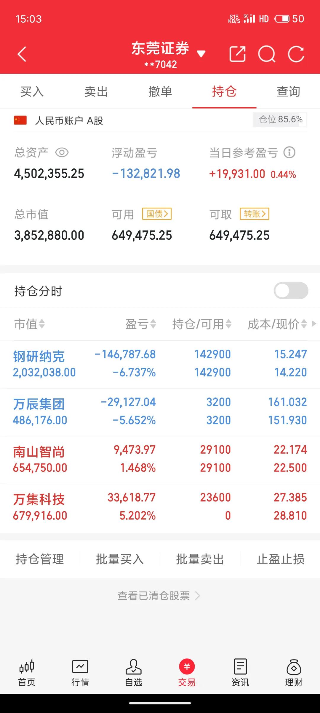 5.16实盘记录