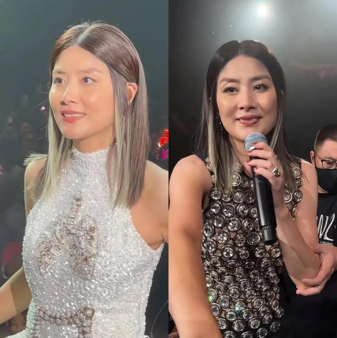 中国香港艺人陈慧琳演唱会高清怼脸拍，52岁的状态绝了！20年容颜不改，娱乐圈真正