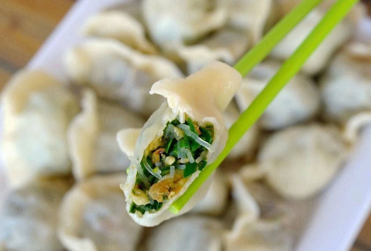 韭菜鸡蛋饺子吃不惯但是茴香的格外好吃