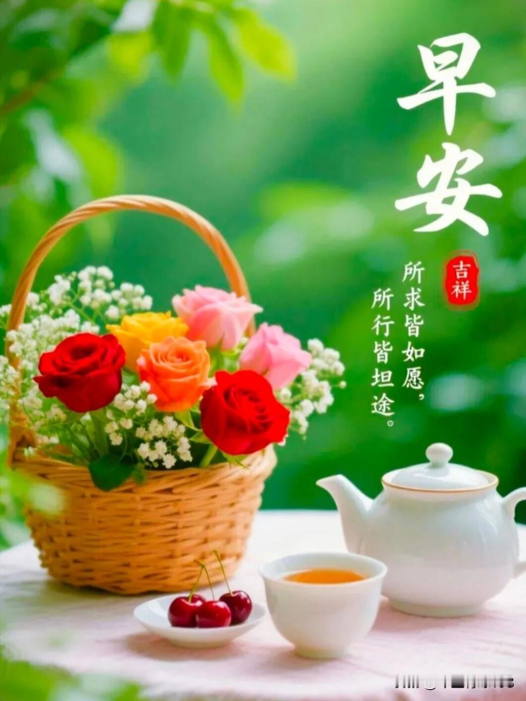 用微笑开启美好，愿你平安喜乐常相伴。美好的清晨，让我们不约而同送上微笑，传递