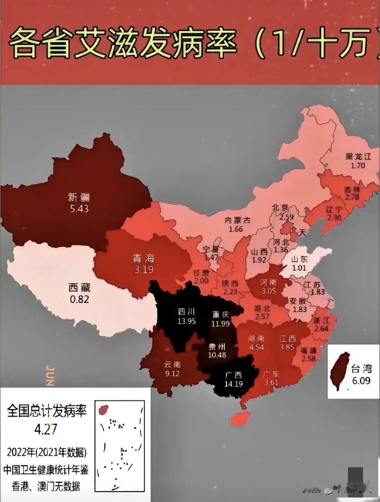 当年追求性解放的人，已经自食恶果！中国目前确诊艾滋病病例是138.75万，相当