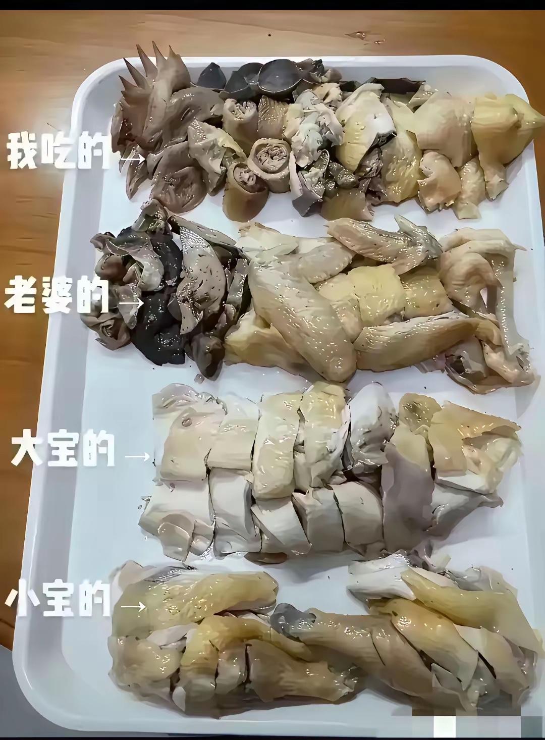 这伙食标准就是中年男人的‘专属待遇’吗？作为男人的你活得累吗