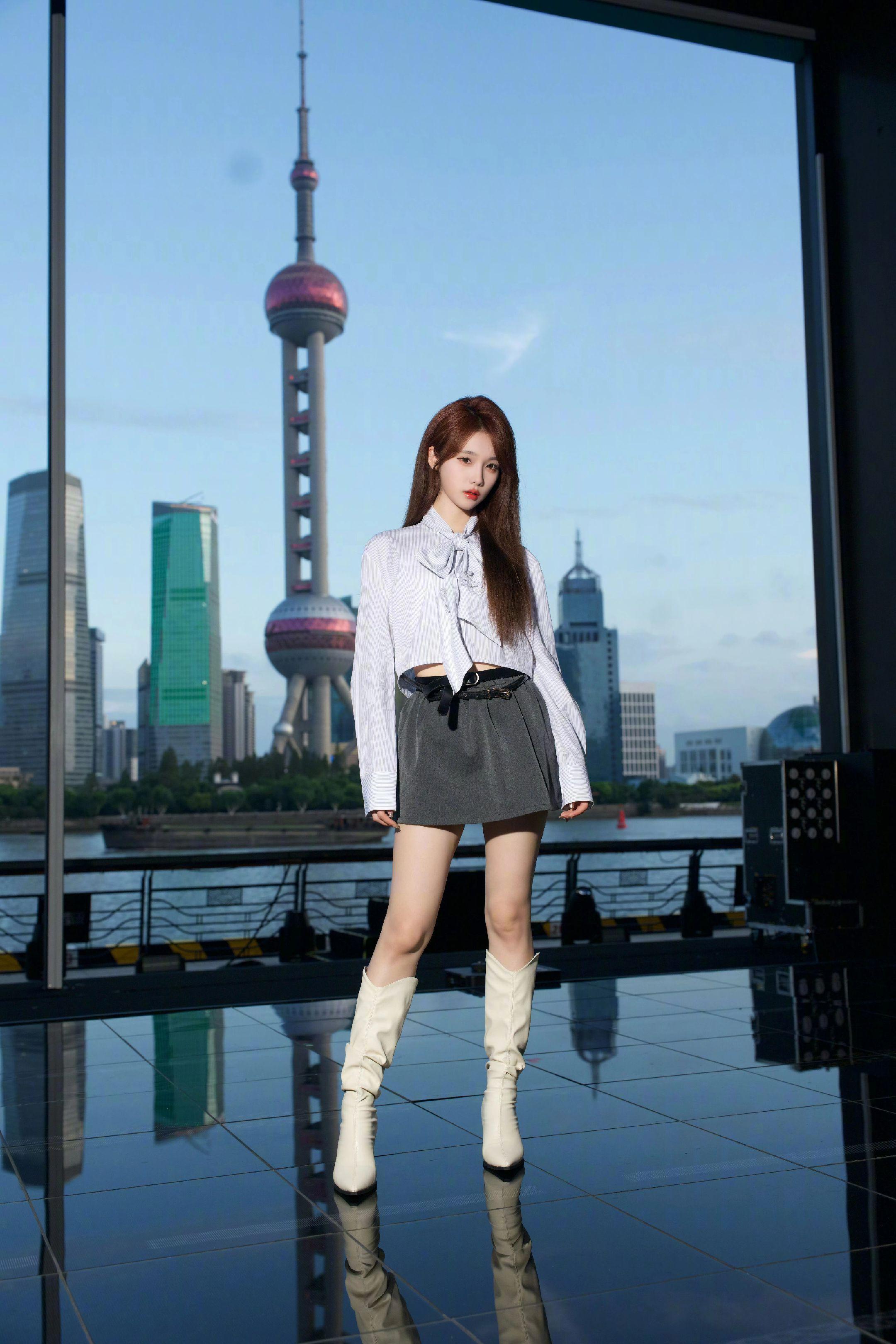 宋昕冉 上海外滩