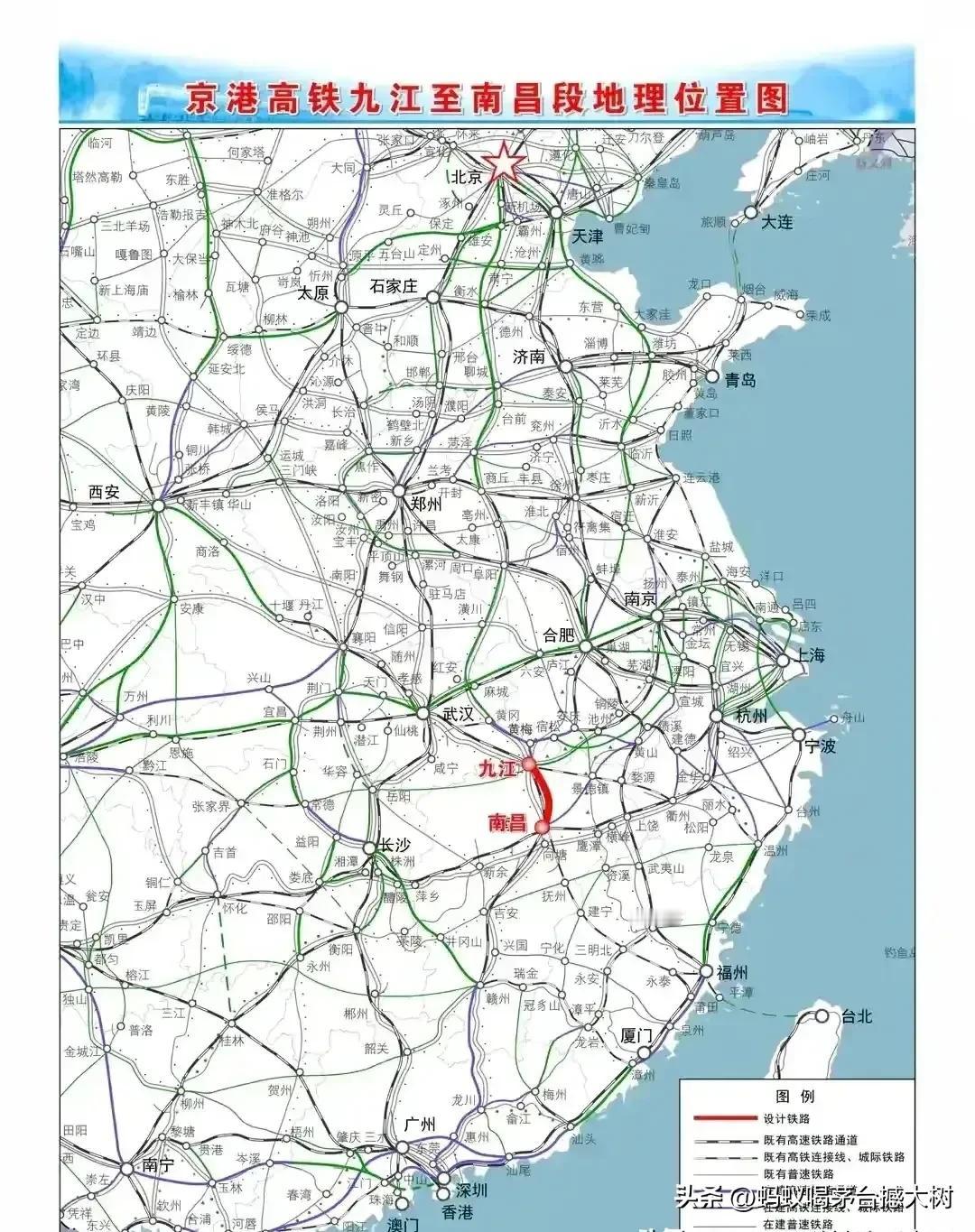 江西省的高铁线路网利用效率不高是未来江西铁路建设很难批复的主要原因。长沙–赣州