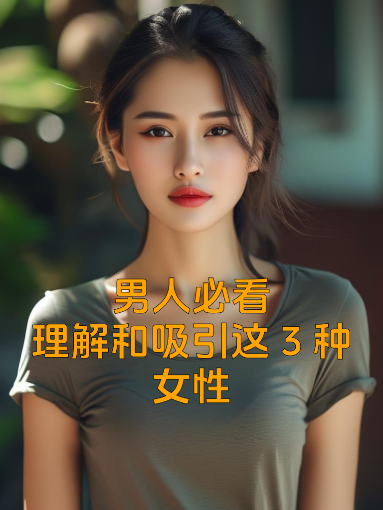 男人必看：理解和吸引这3种女性