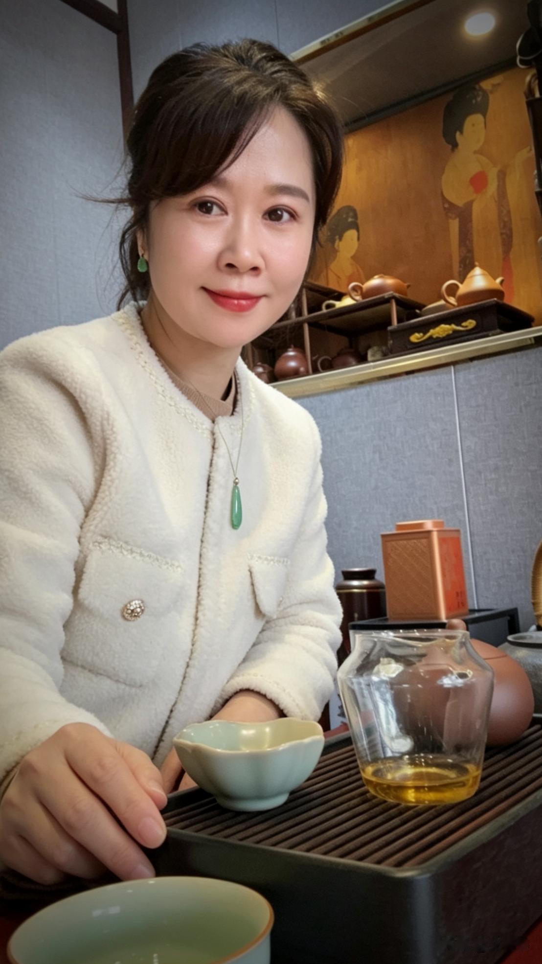 退休了，慢慢迷上喝茶。守着一方茶台，小口抿杯热茶，比打牌跳舞好多了。