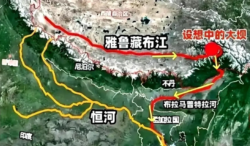 投资万亿规模的工程真的很少见，国家这次在雅鲁赞布江建水电坝，和过去三峡水电站处于