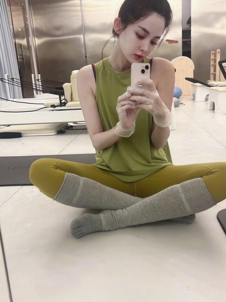 娜扎内娱发腮受益者古力娜扎好自律