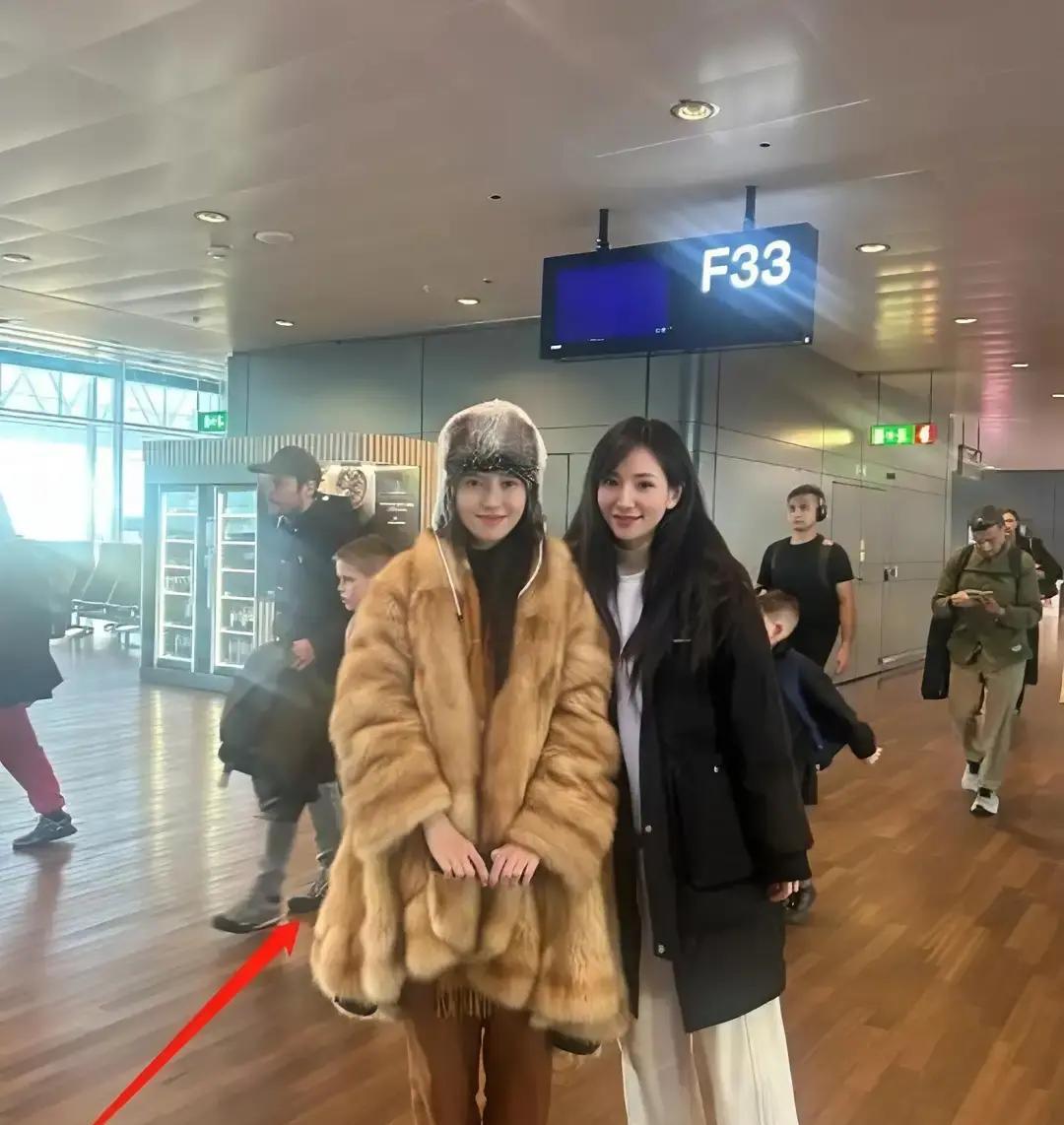 金莎裹着19.8万的紫貂走在冷风里，没人知道她每年要花5000块给这件貂“做SP