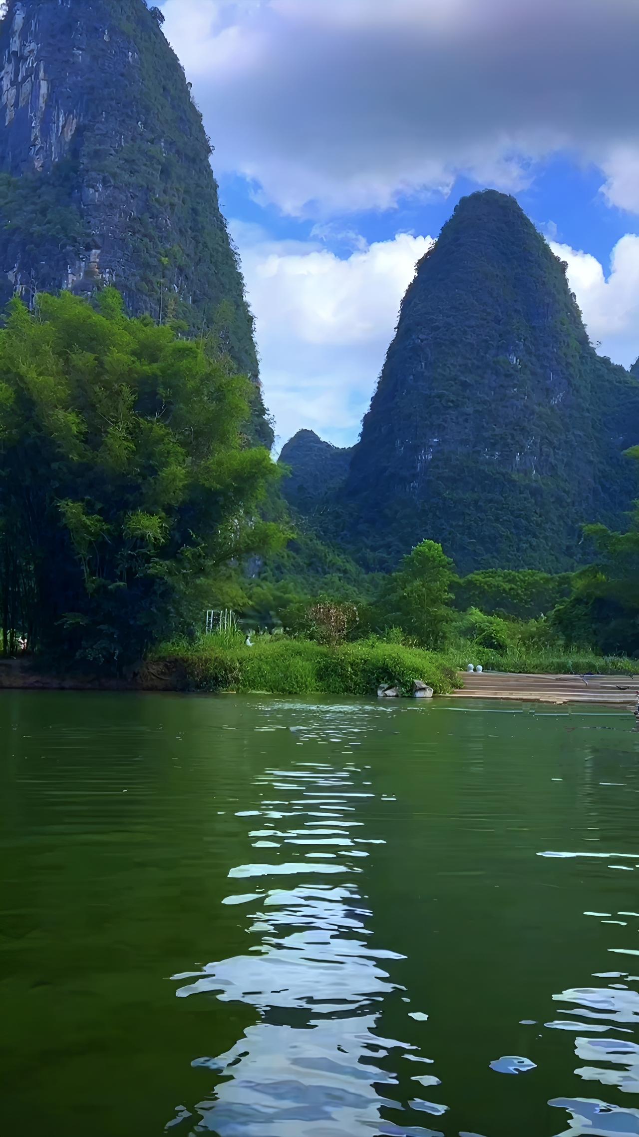 广西山水太美了，这才是最真实的阳朔风景