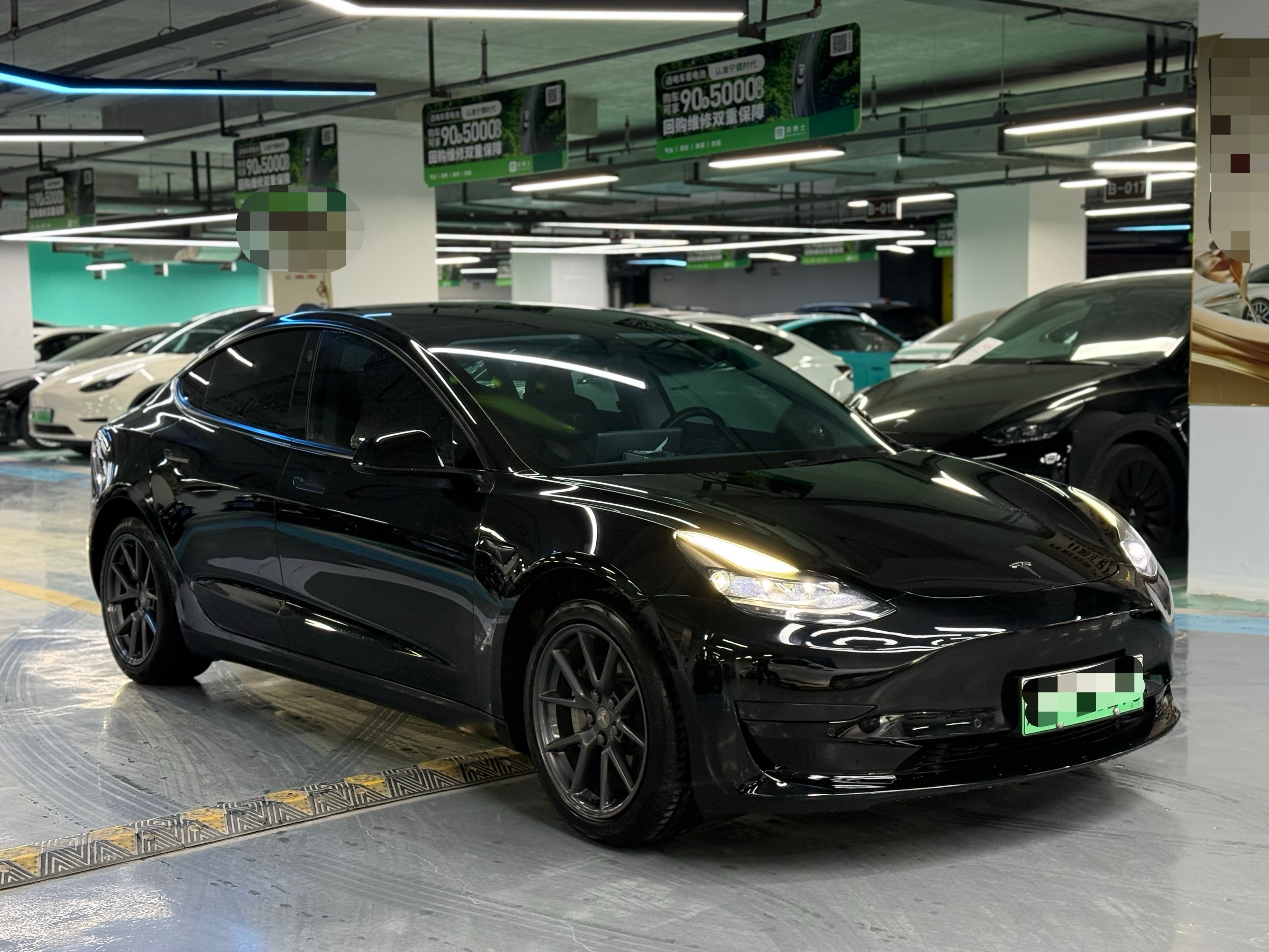 开了21万多公里的特斯拉Model3