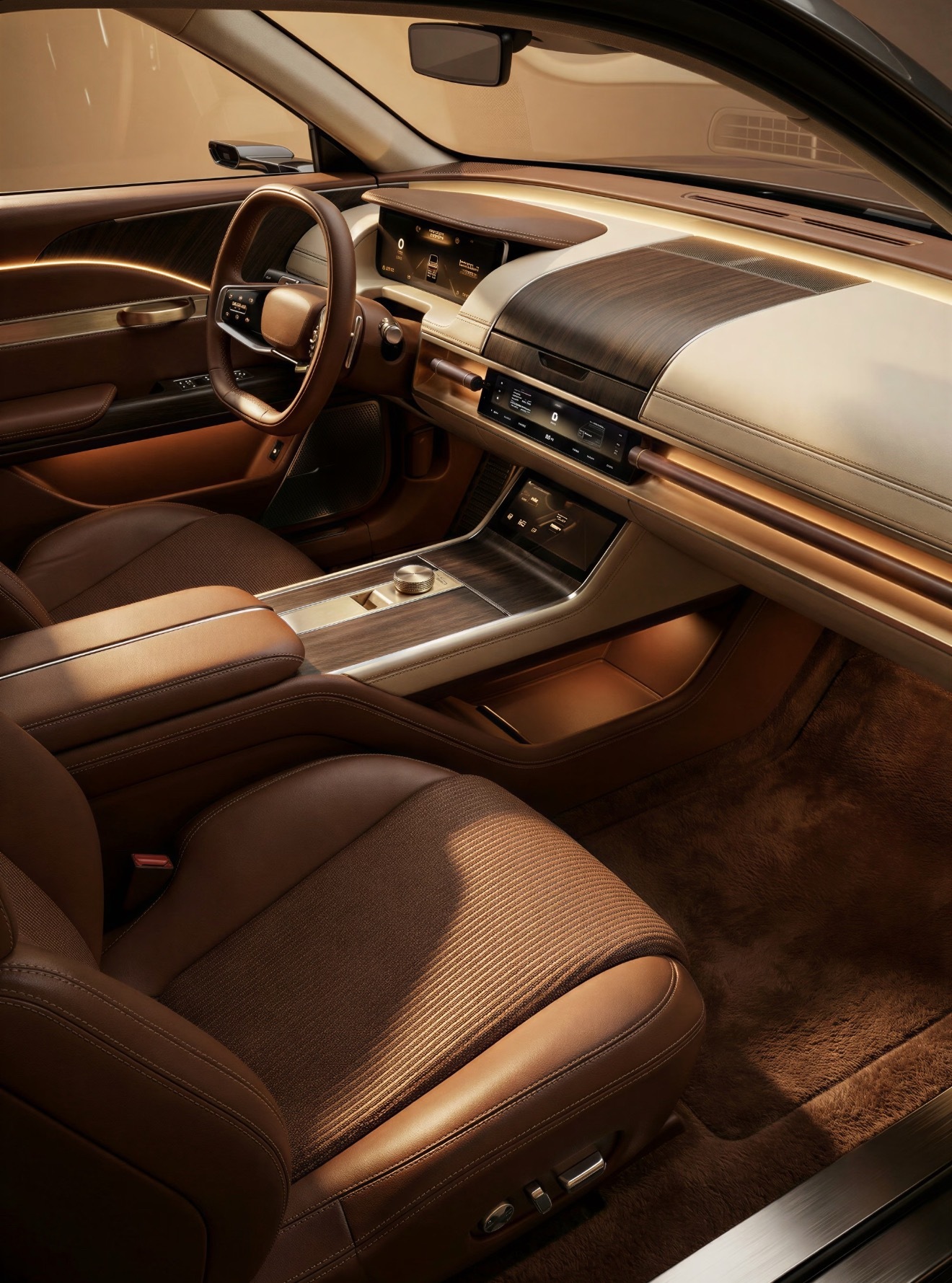 这是最近看过最让我难忘的内饰，大家看出跟现在新能源内饰的区别在哪里吗？