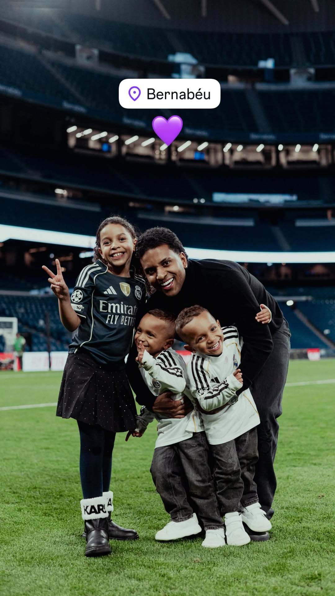 罗德里戈的亲子时光😍❤️