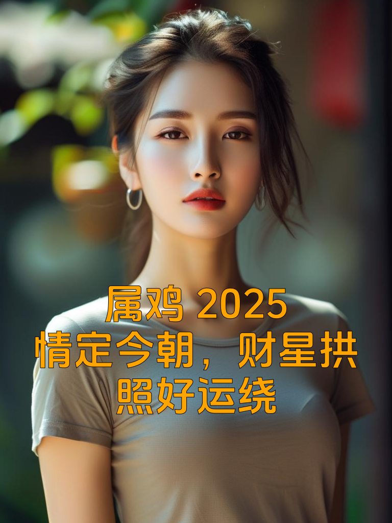 属鸡2025：情定今朝，财星拱照好运绕