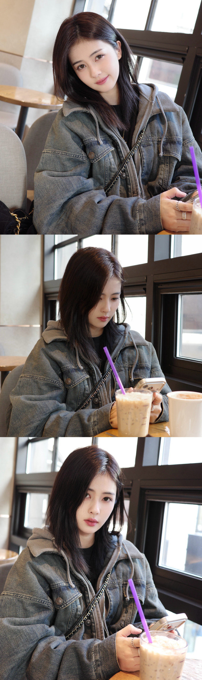 白鹿春节韩国plog白鹿晒韩国旅行照白鹿春节韩国plog，白鹿晒韩国旅行照，