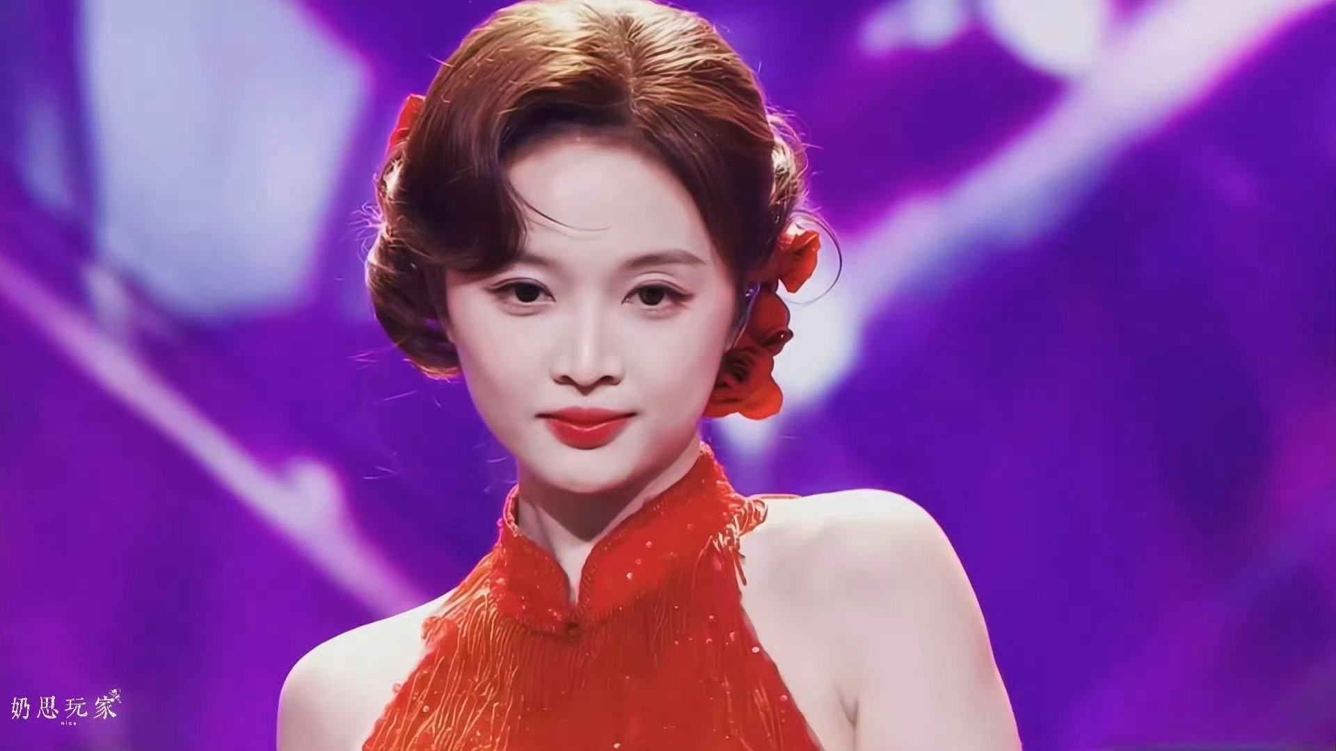 吴宣仪的视频截图和精修对比！吴宣仪女人味这一块​​​