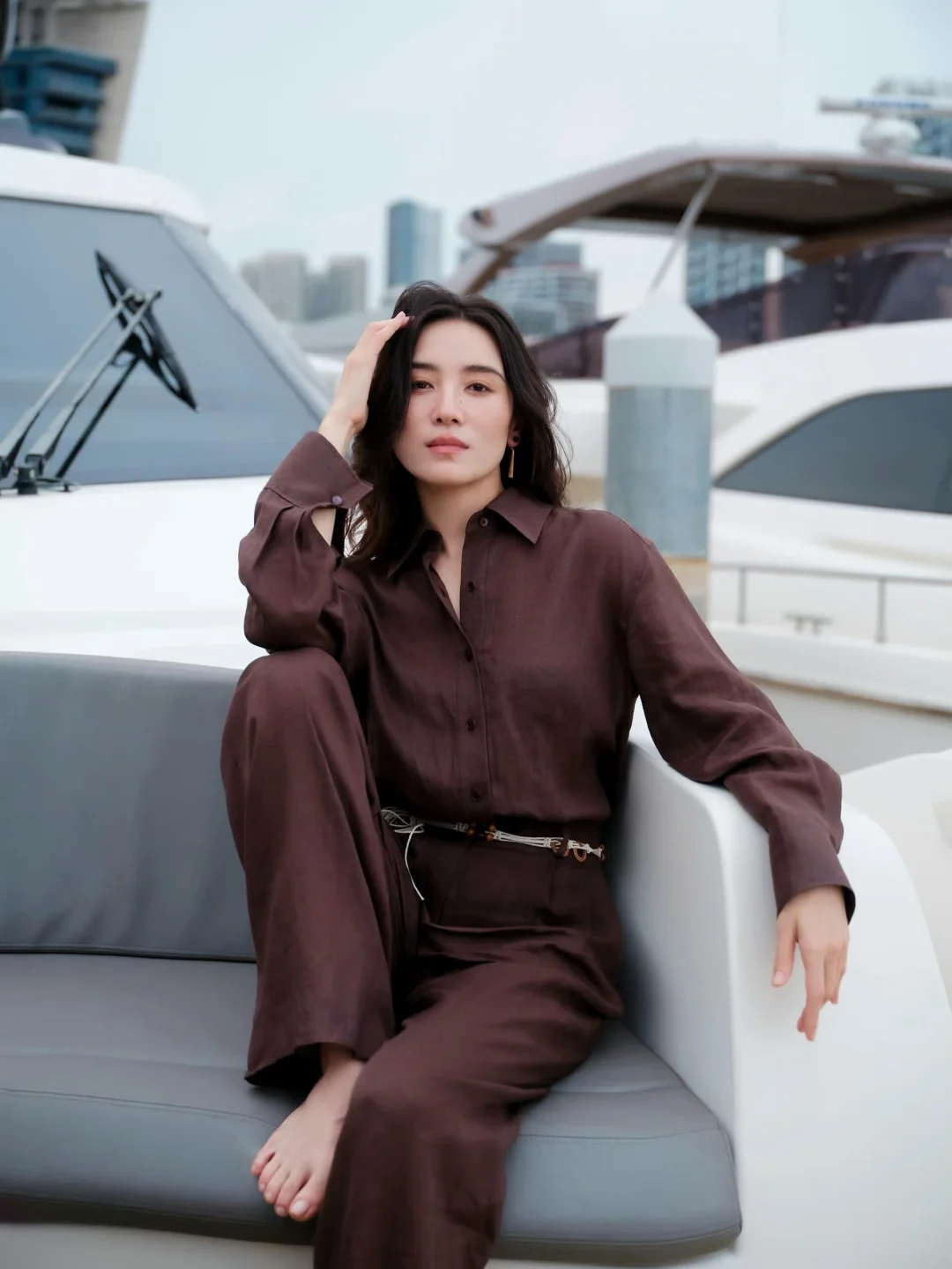 🛥️宋佳｜棕调穿搭高级感