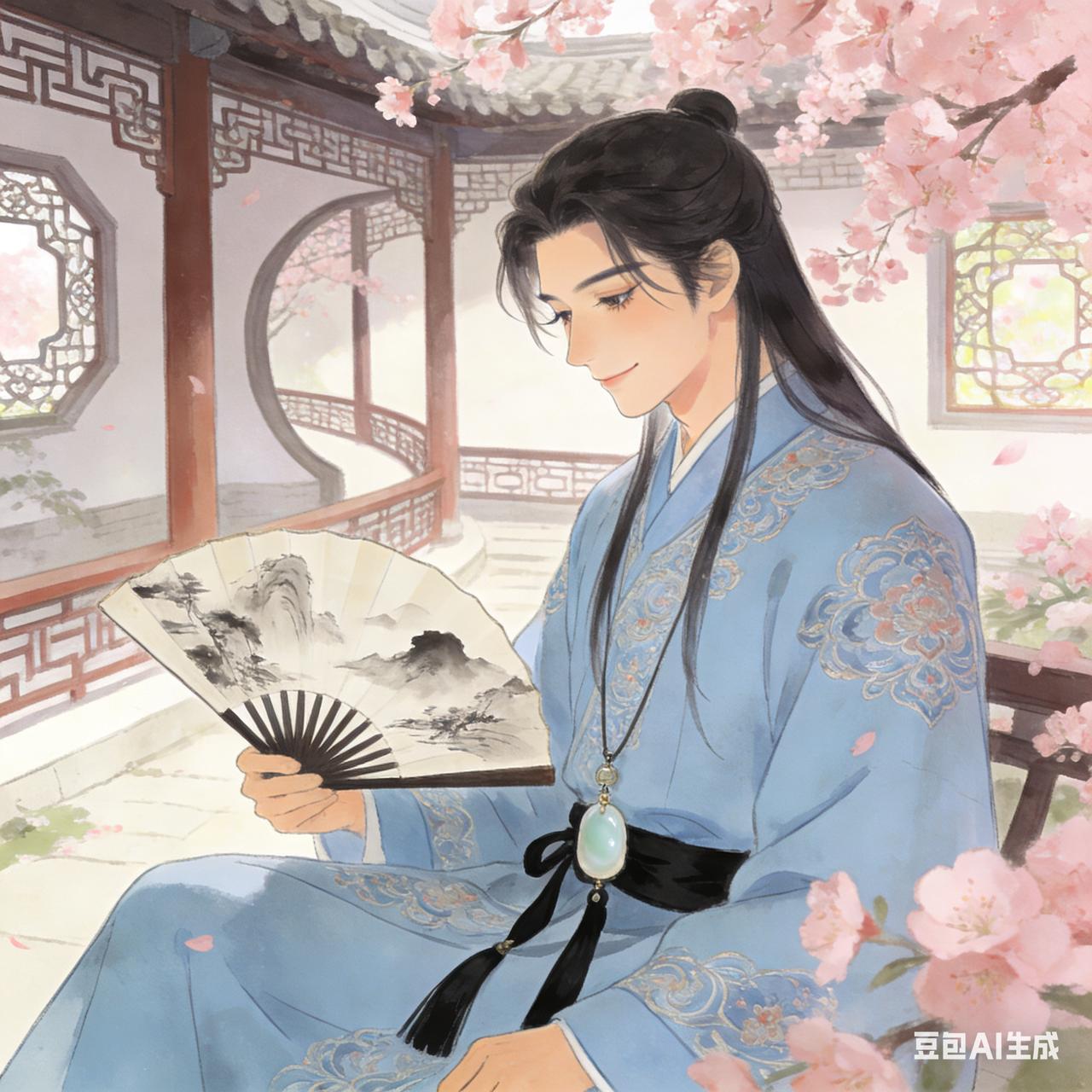 萧子腾，苏州人，生来相貌丑陋。妻子因嫌其貌，常不肯与他同寝。无奈之下，萧子腾便在