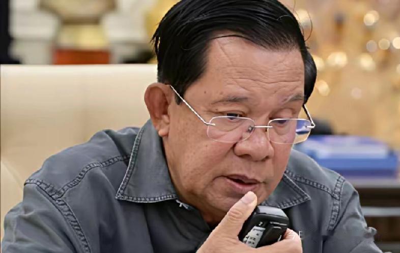 柬泰边境冲突正酣，柬埔寨参议院主席洪森最近被前线士兵的请求萌到——士兵们直言“吃