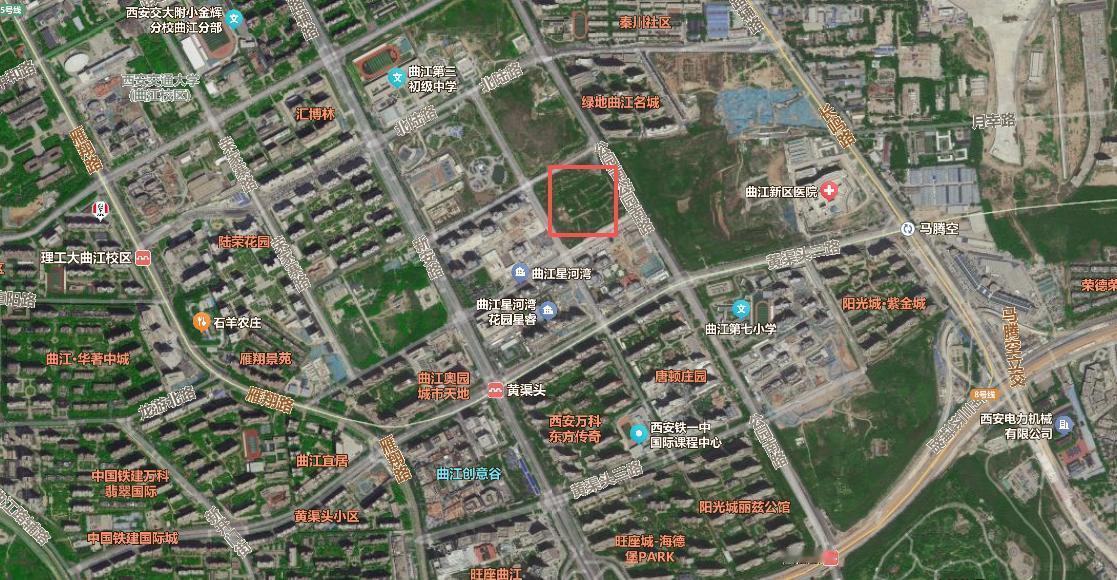 紧邻公园，近邻多所学校！西安文教园板块1宗78亩的住宅用地规划公示...日前