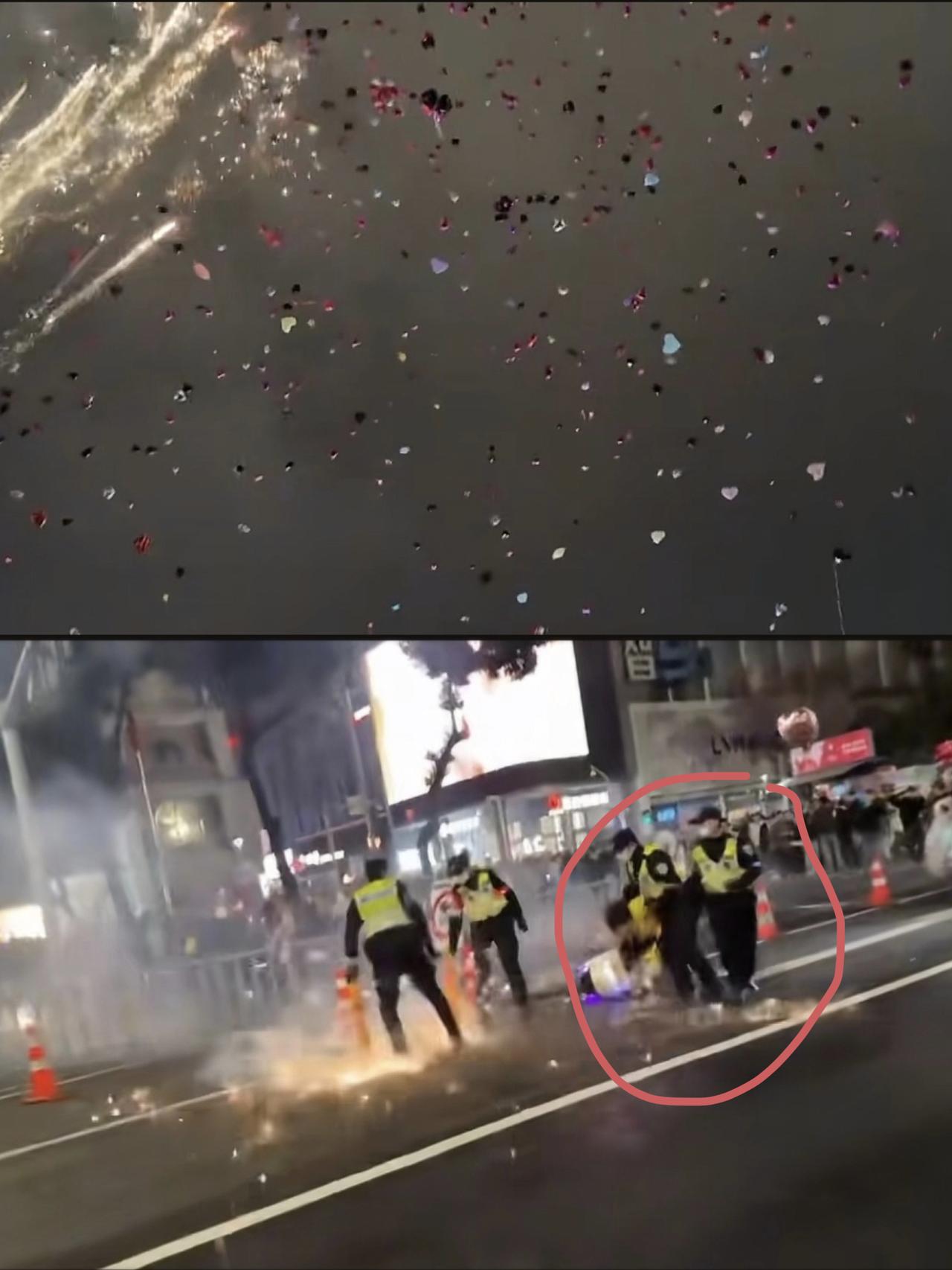 宁波市烟花叫停！这几个黄毛真让人气愤！2025年12月31日的跨年夜，浙江