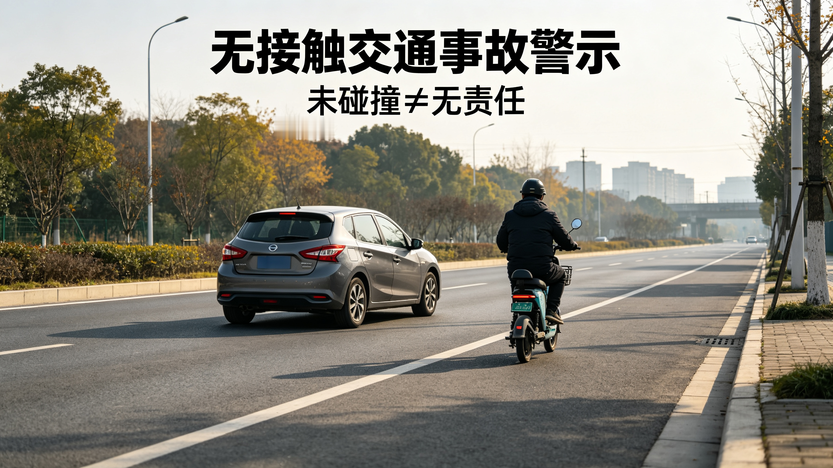 &34;我都没碰到他凭啥赔？&34;山西这起无接触车祸，给所有司机上了一课