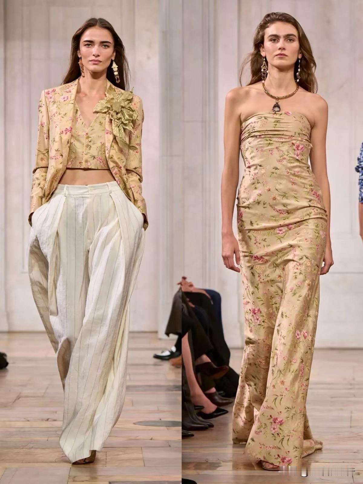RalphLauren2027春夏纽约时装周｜蓝调浪漫，复古松弛的美式老钱风