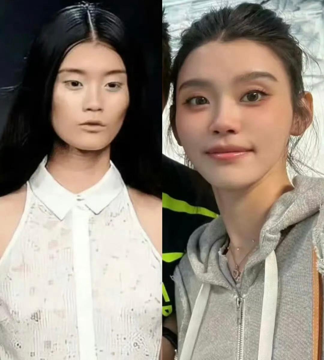 奚梦瑶模特时期怎么和刘雯这么像[思考]我们来了刘雯｜刘雯去北极也要煮小米粥