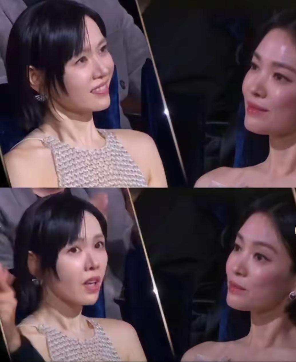 韩娱这次的青龙奖有点过分了‼️简直把宋慧乔的尊严按在地上摩擦‼️你不给人家奖