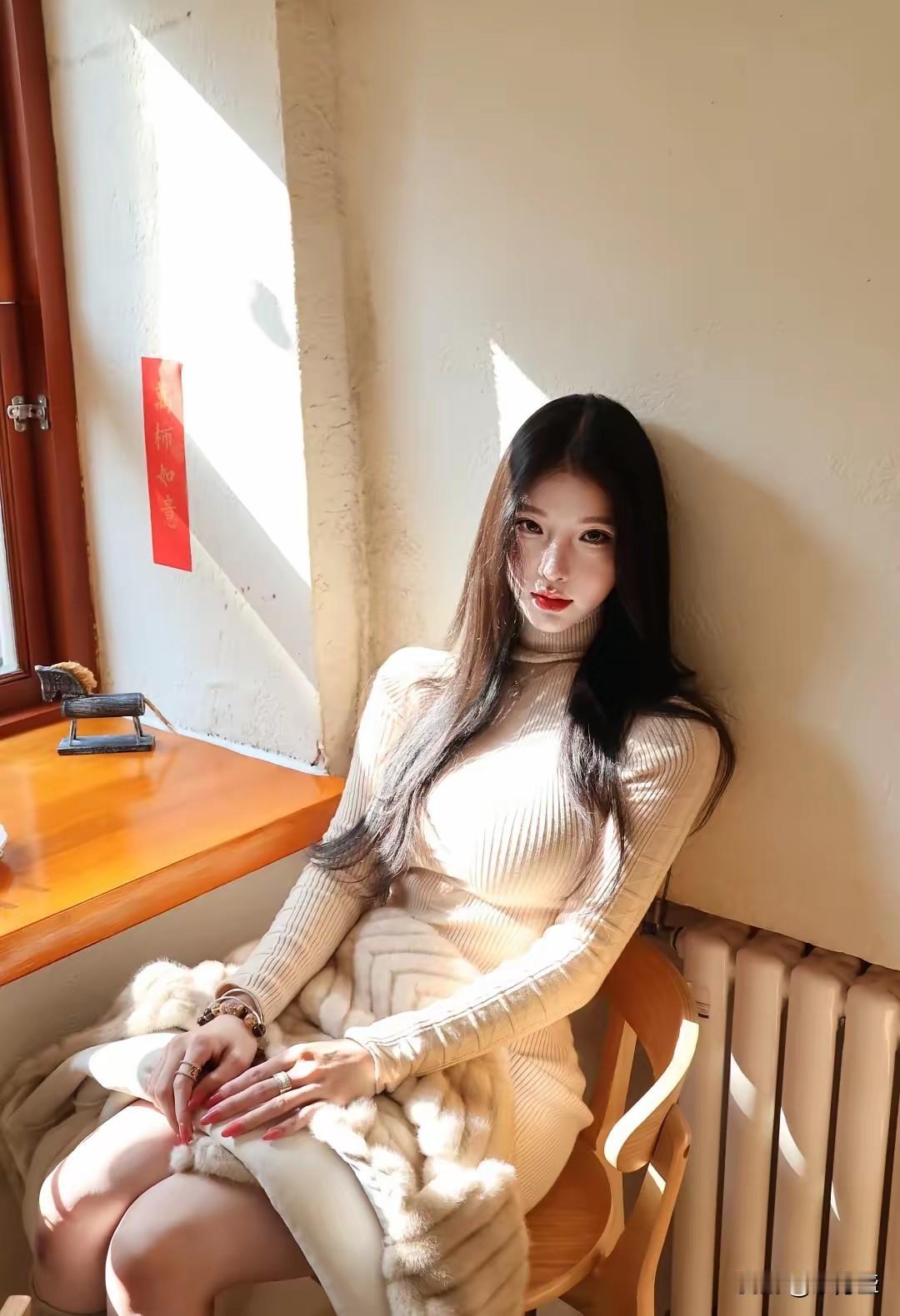 冬日暖阳下的温柔时光，与毛绒绒的陪伴