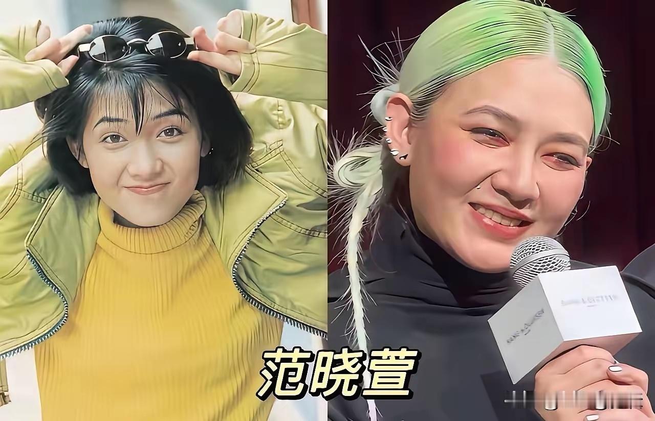阿娇、孙燕姿、范晓萱、张惠妹、于娜——这些女星，长胖前和长胖后，有的判若两人，有的几乎没变。​有人胖