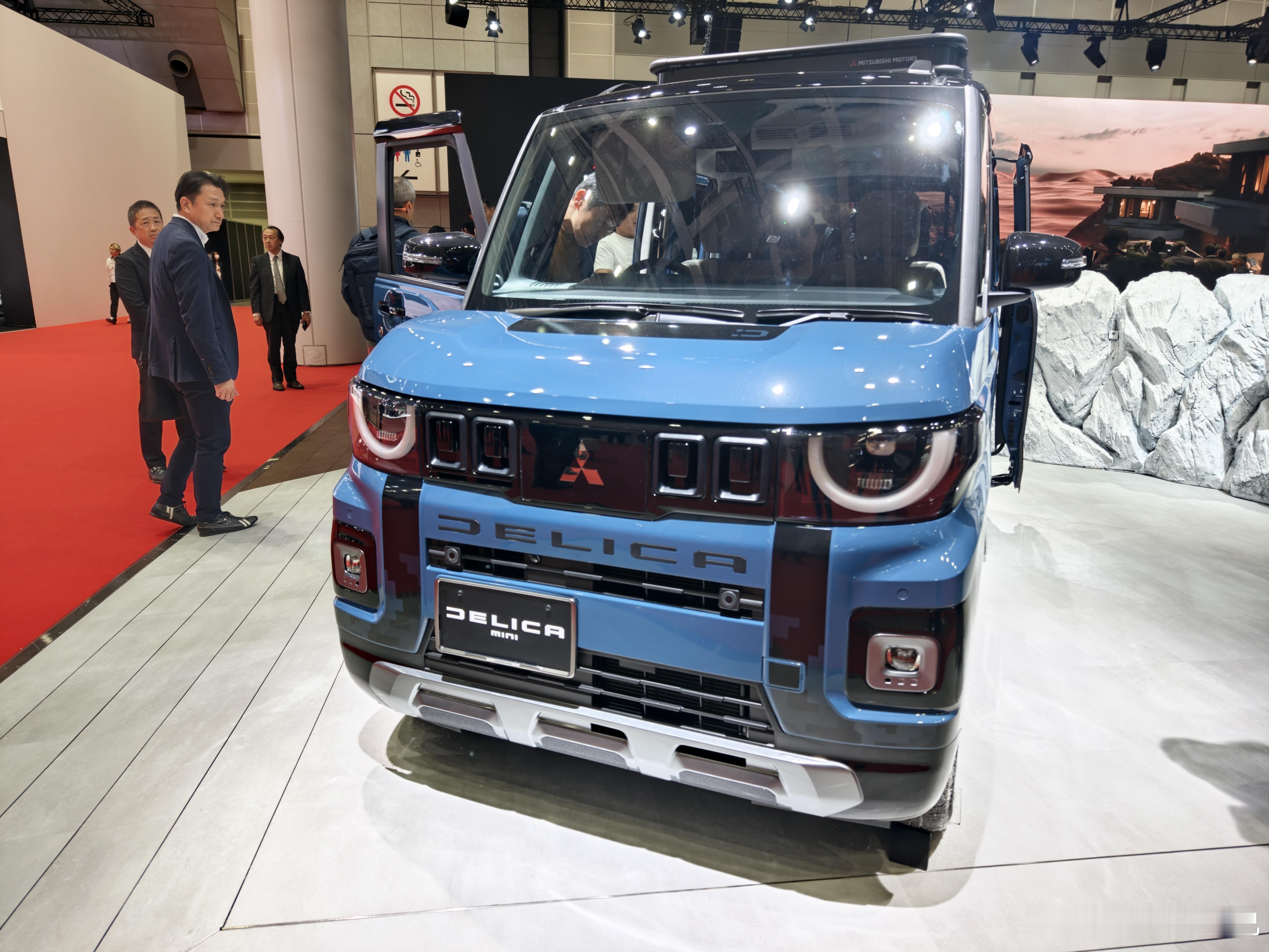 2025日本移动出行展三菱在日本车展上正式发布了Delicamini这款车型