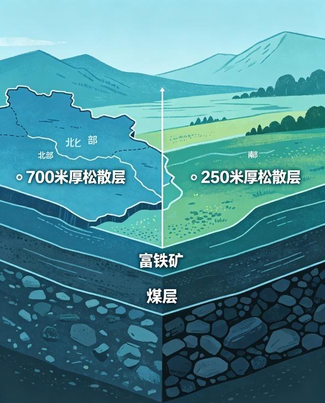 鲁西平原土层厚度从180米～900米不等，由浅到深分4大层：地底遍地宝藏，鲁西平