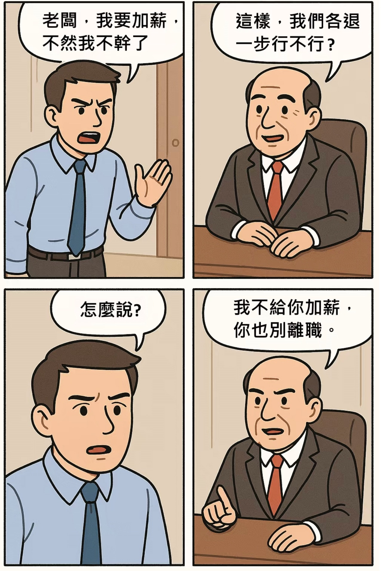 还得是老板的逻辑能力强啊[作揖]​​​