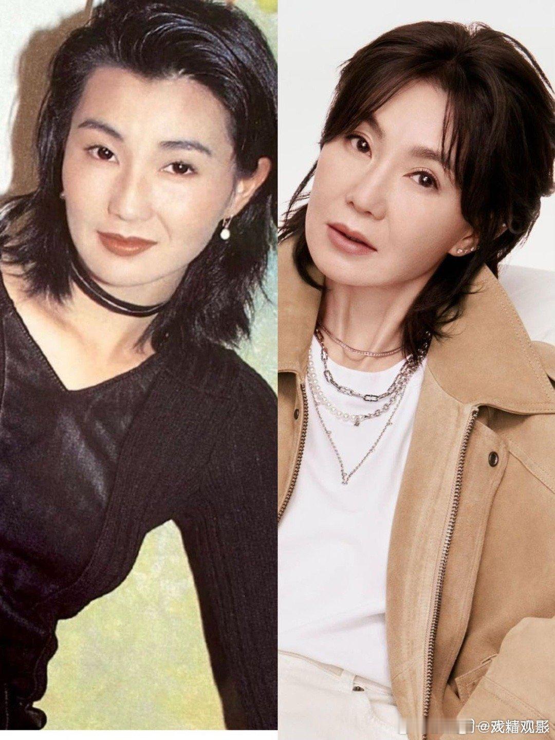 张曼玉61岁状态看到现在的张曼玉，会突然觉得变老也没那么可怕。她没有拼命抗老，