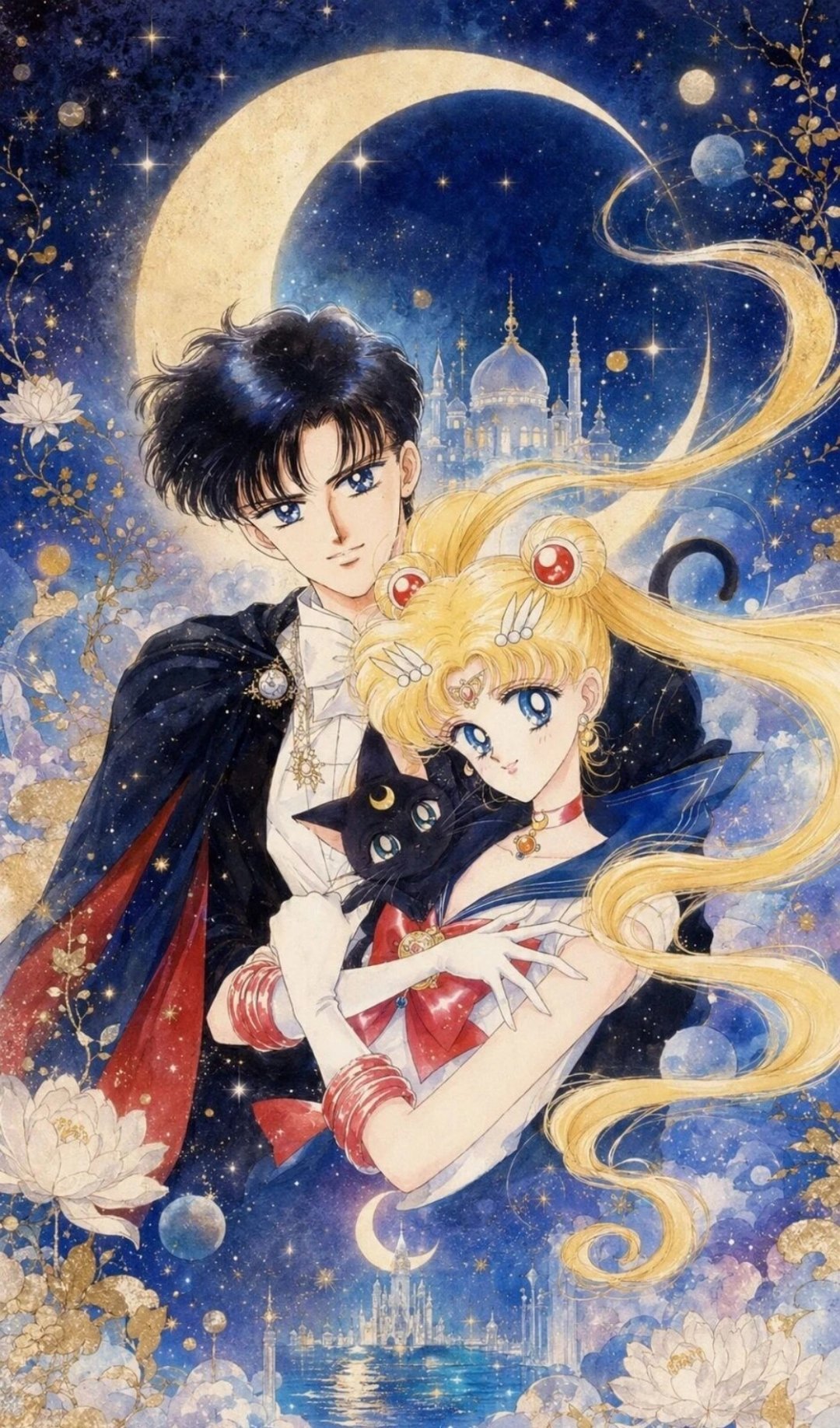 次元新星计划动漫点评团美少女战士动漫美少女战士的这些怀旧插页，每次看到都
