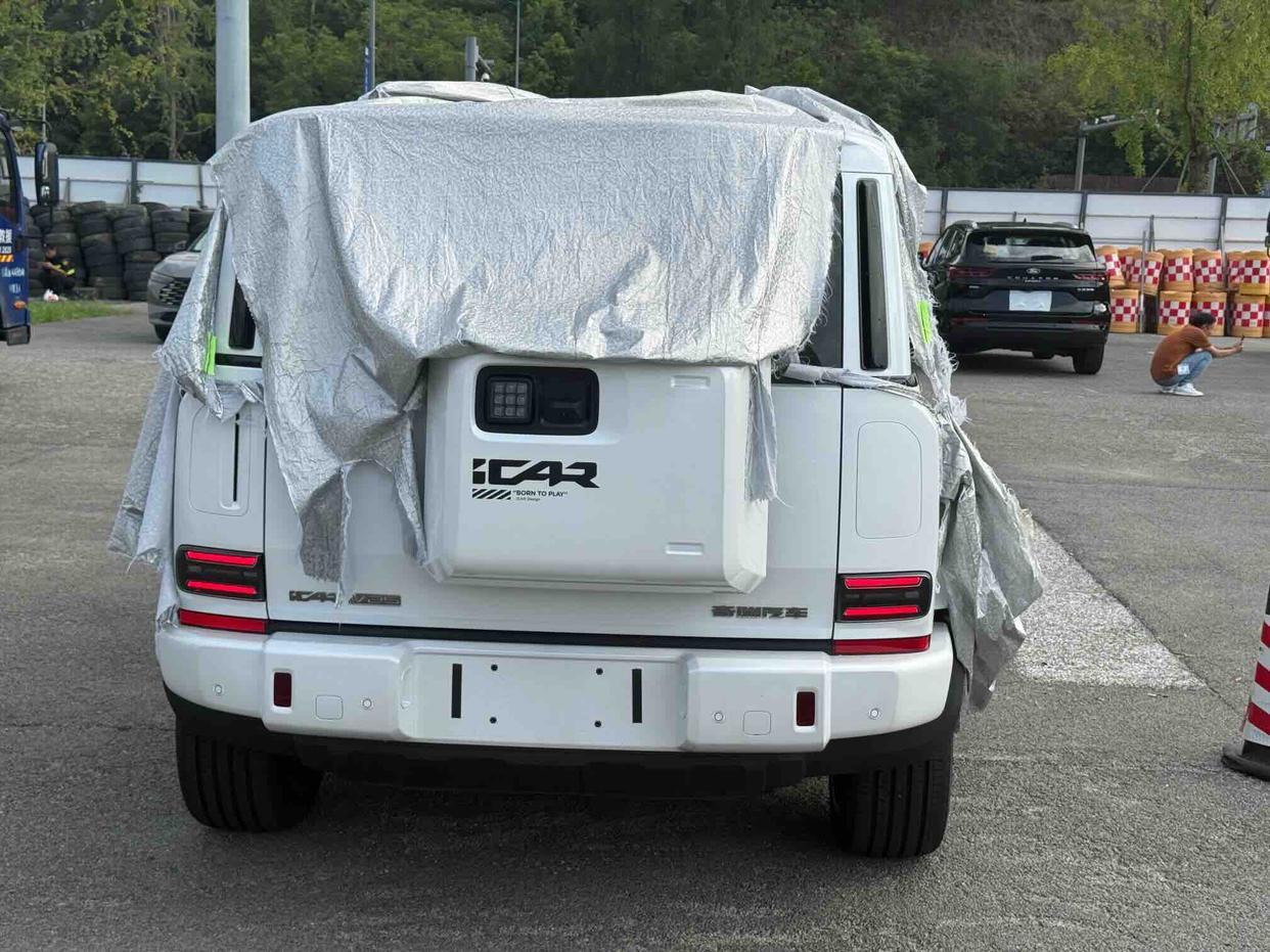 2026成都车展探馆拍到iCARV25实车，8月14日刚发布外观，预计13-2