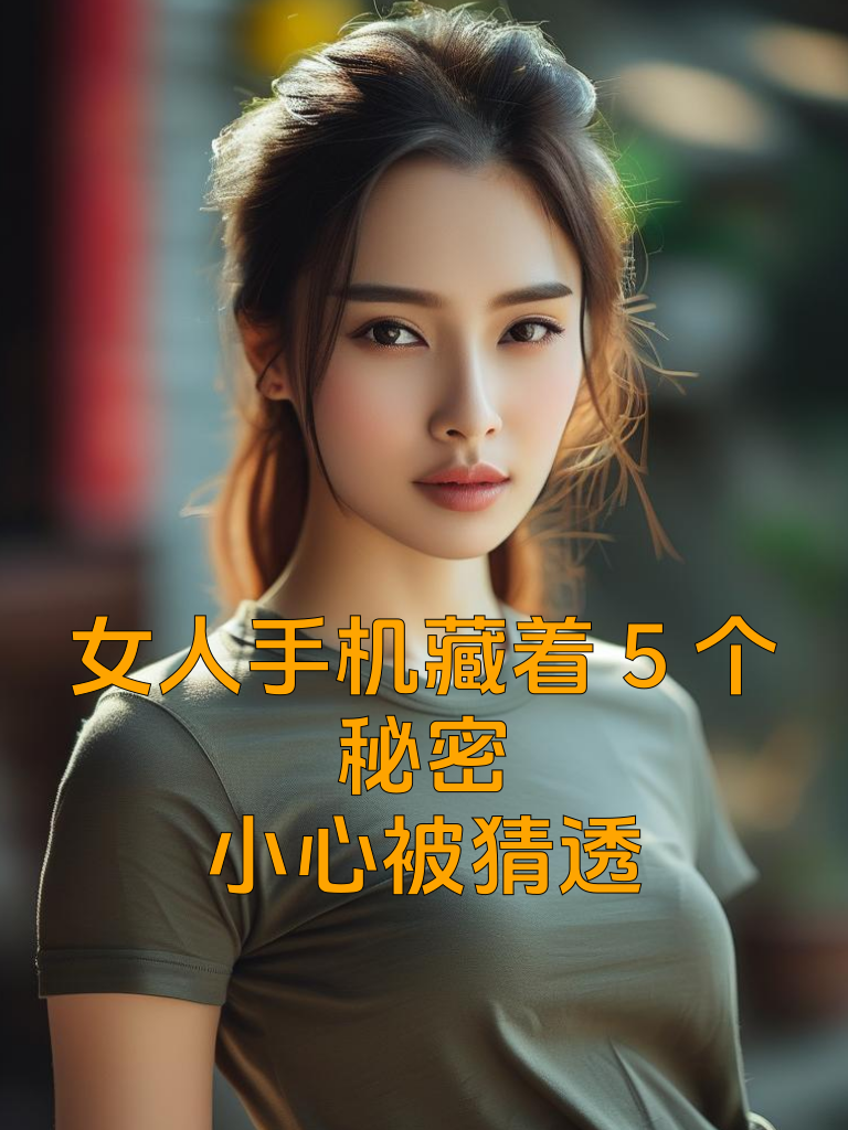 女人手机藏着5个秘密，小心被猜透