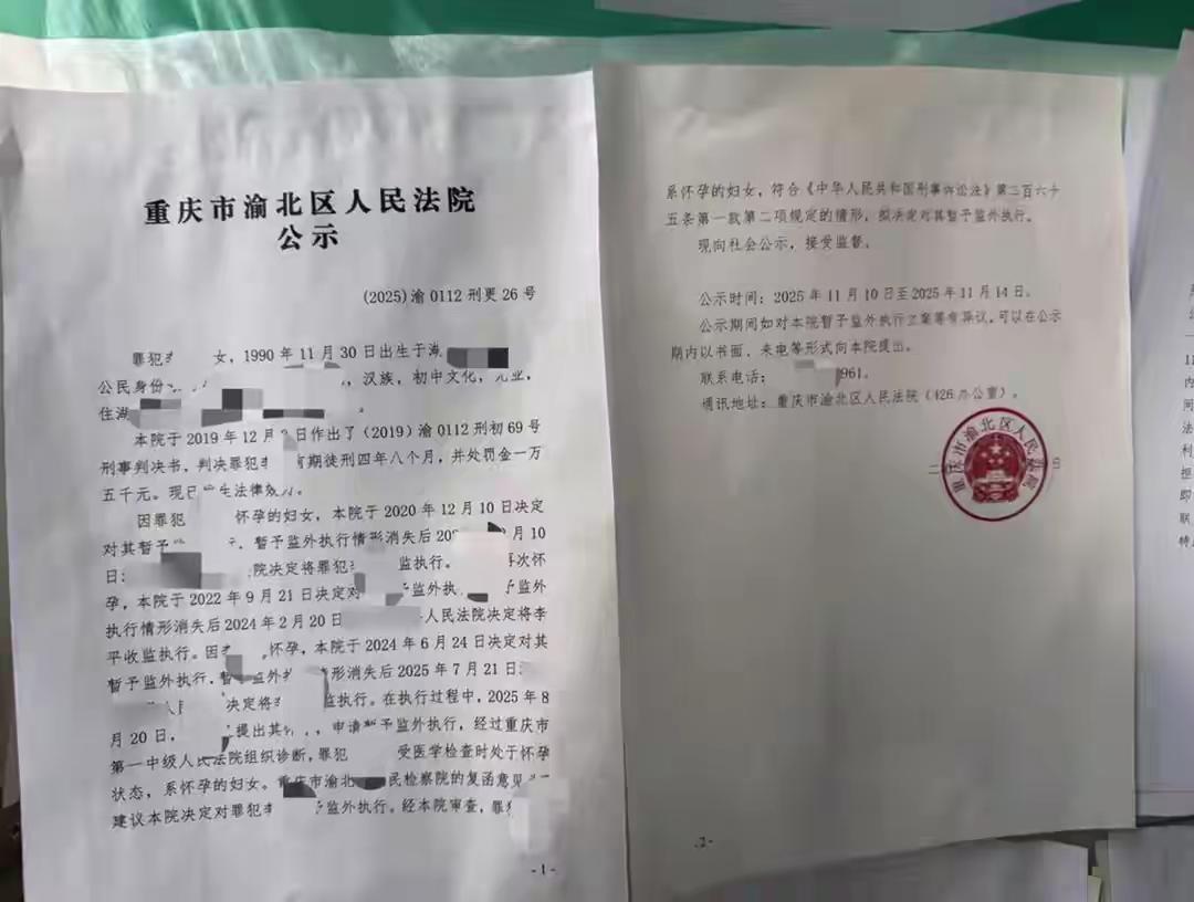 ′四次怀孕、四次监外，她真的在“钻空子”吗？撕开热搜背后的子宫与镣铐1️⃣