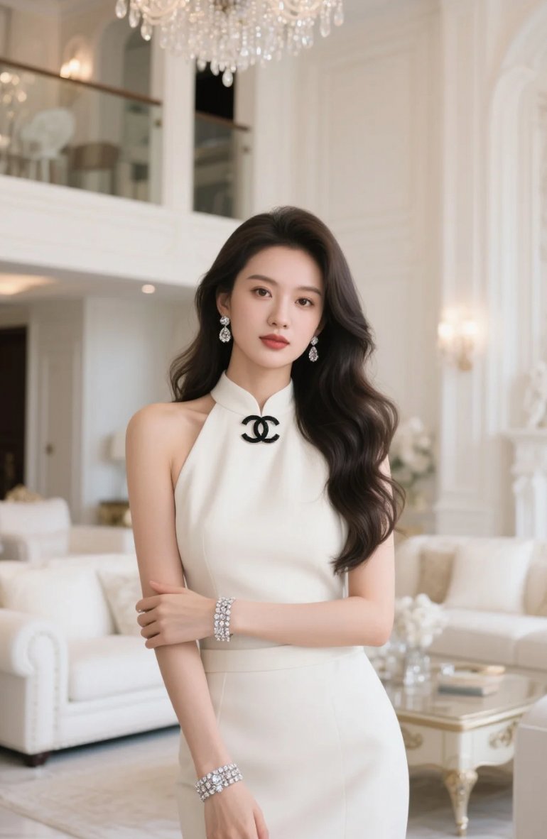 挂脖设计裙子，美得高级又不失性感，谁顶得住？