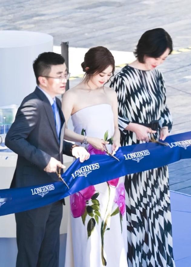 赵丽颖部分粉丝喊话换掉三毛工作室原因是合作以来，好几次没给赵丽颖穿高定，借的高