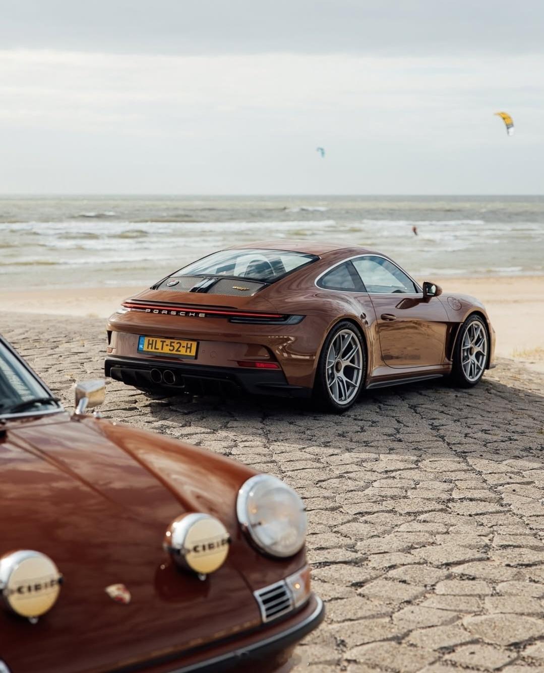 德系车大v聊车汽车美图不忘来时路，用现代工艺重现经典—保时捷911S