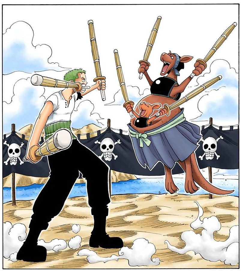 海贼王海贼王青涩的绿藻头