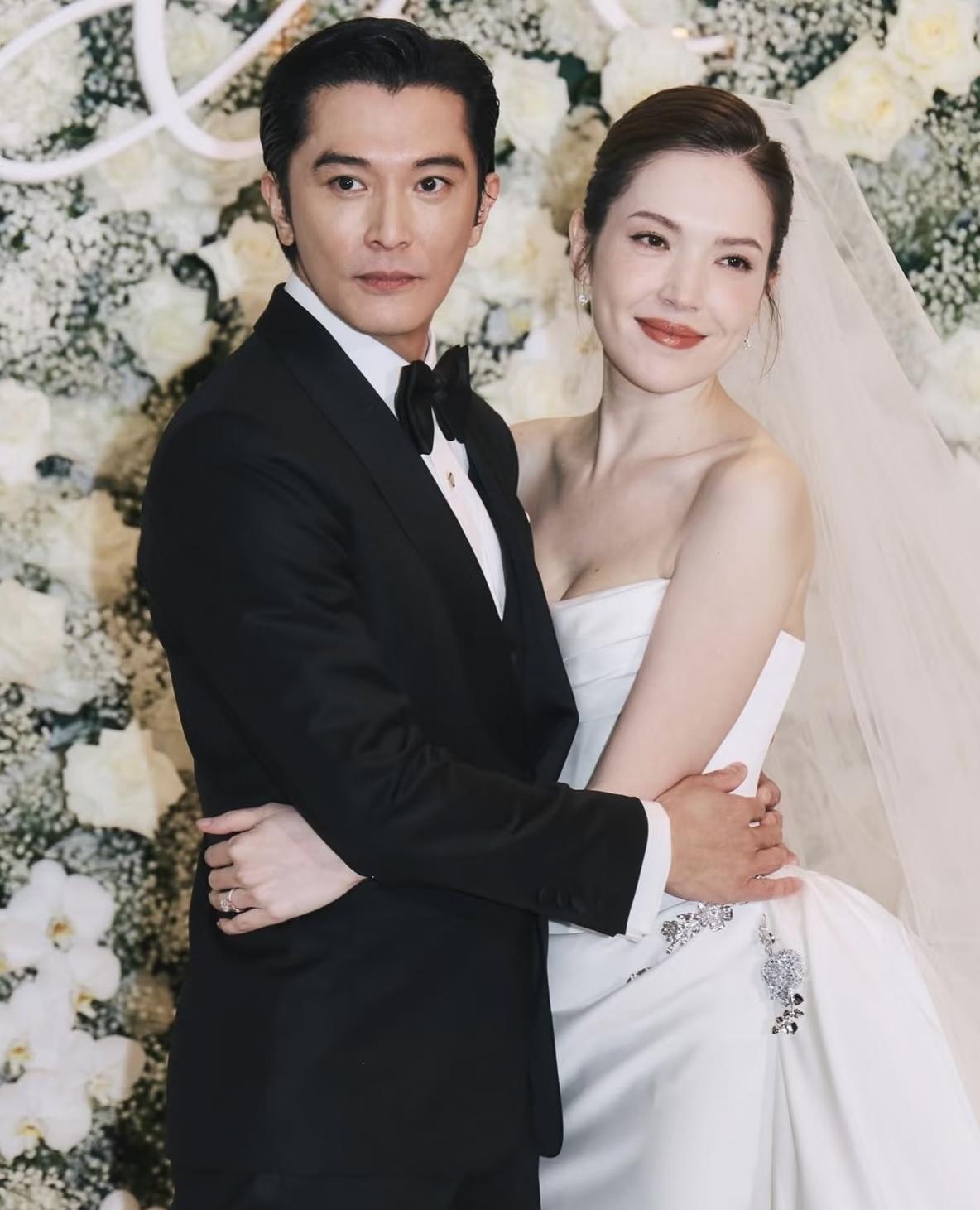邱泽许玮甯结婚四年，两人在儿子Ian白百天时补办婚宴，今日他们夫妻俩儿子也带去了