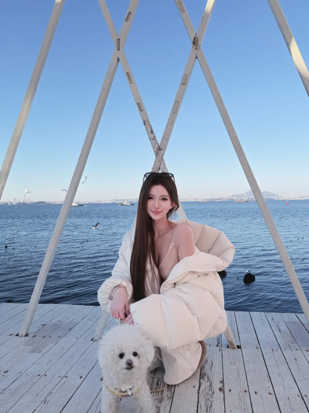 来了日本 不知道的以为在大连