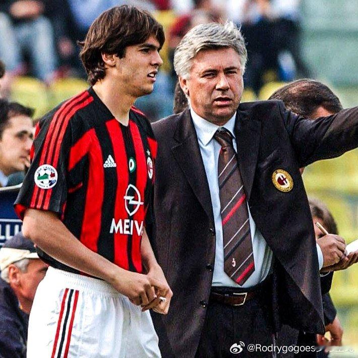 安切洛蒂：“我执教过的巴西最佳11人？门将是迪达。后卫线：卡福、米利唐、蒂亚戈·